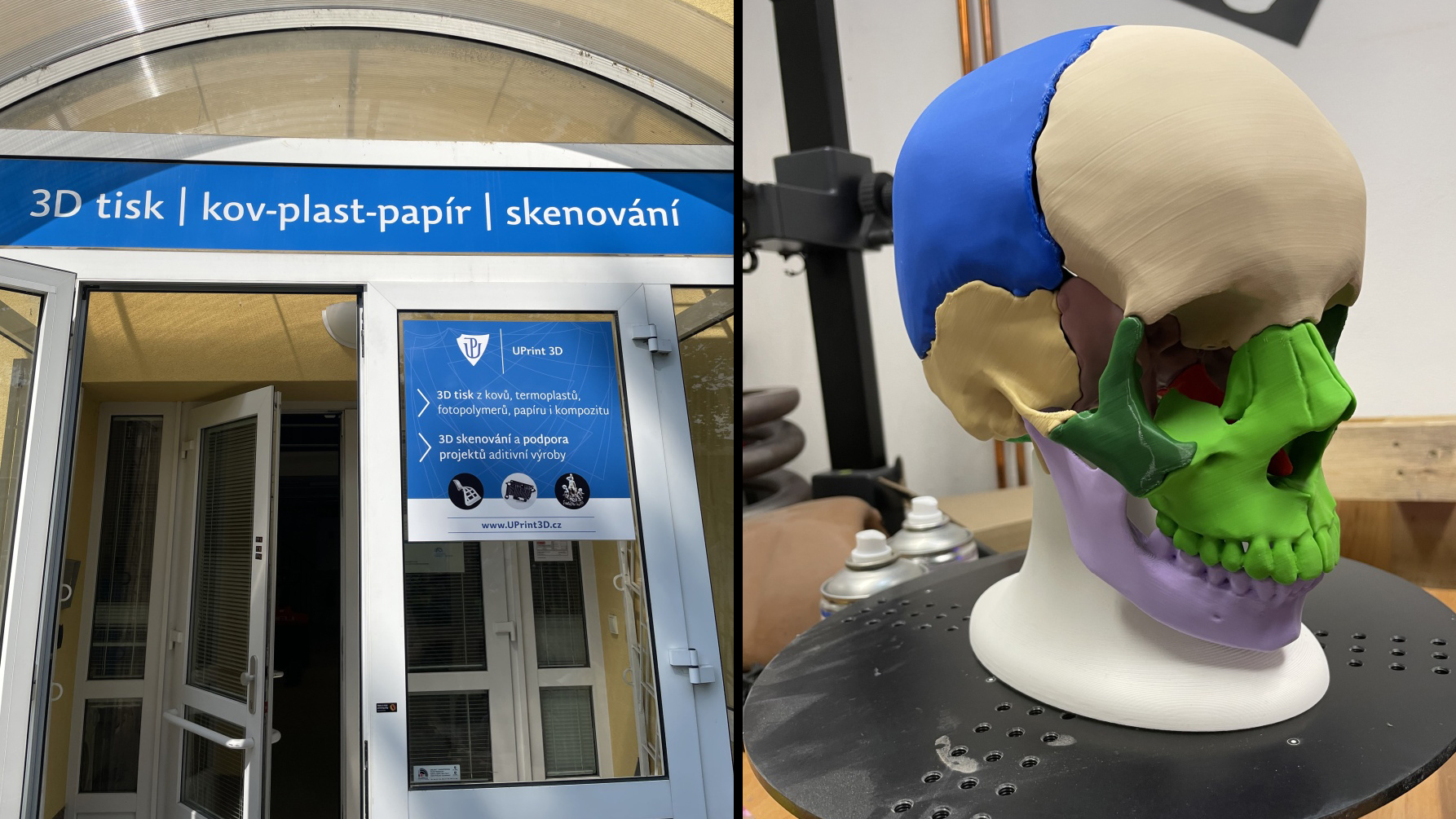Exkurze třídy 1B do UPrint 3D