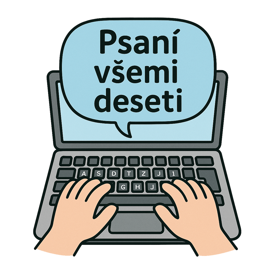 Psaní všemi deseti