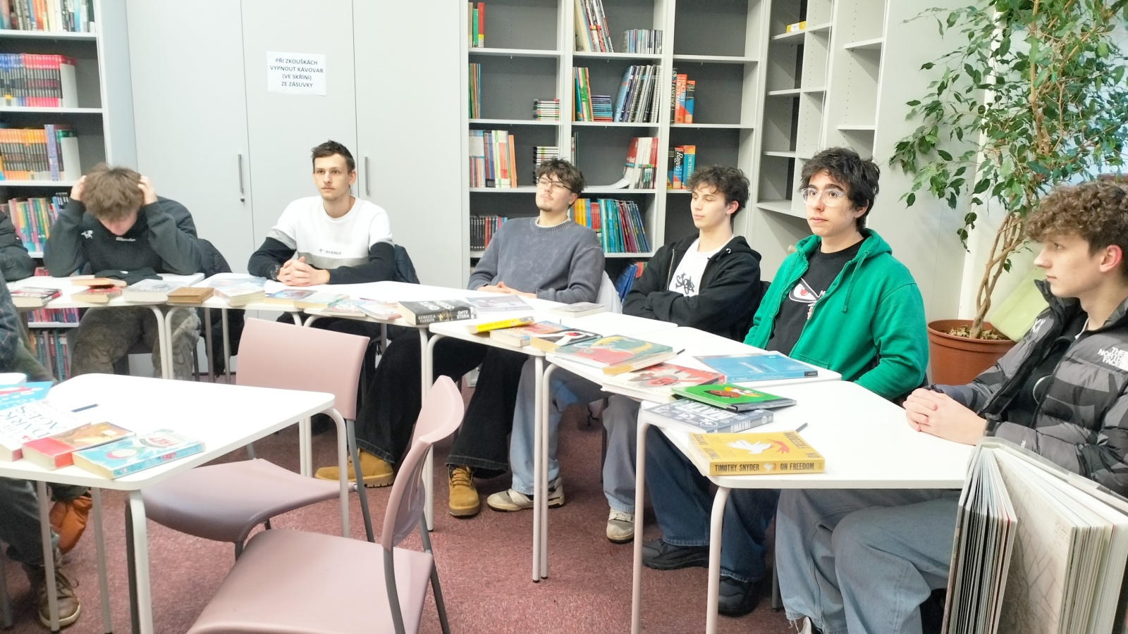 Exkurze 3L v Britském centru UP